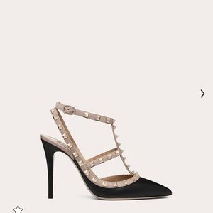 Valentino Rockstud Ankle Strap Pump